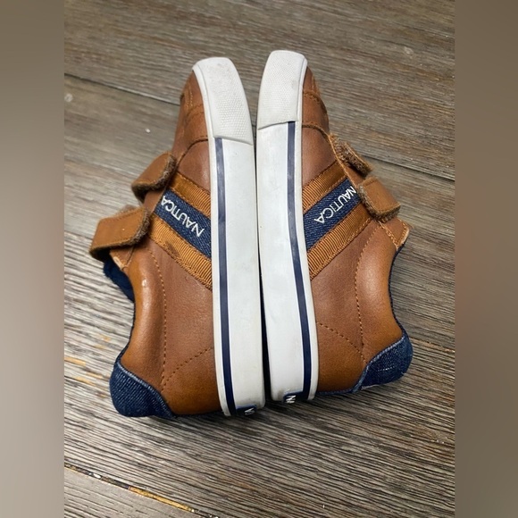 Nautica Kids' Double Strap Sneakers Durable Comfortable Fit for Toddlers US Sz 9 - Picture 4 of 7